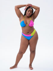 ÌGBOYÀ  (power pink/blazin’ blue)