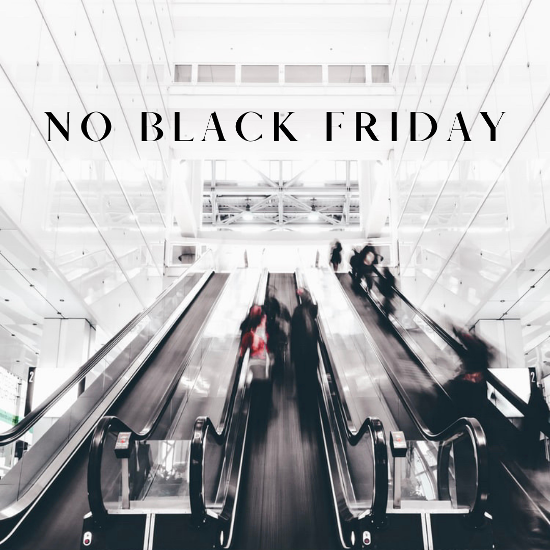 Black Friday? Nein, danke.