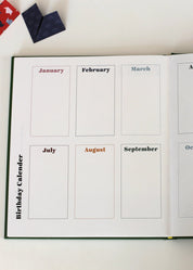 Freundschaftbuch - English