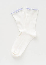 KLUE Bio-Baumwollsocken mit Rüschen