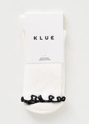 KLUE Bio-Baumwollsocken mit Rüschen