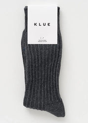 KLUE Bio-Baumwolle Solid Gestrickte Streifen Socken