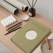 Wander – Notizen an mich selbst | Hardcover-Notizbuch, blanko & liniert