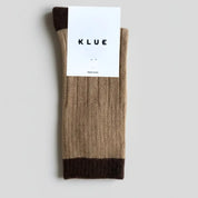 KLUE Merinowollsocken mit Farbakzent