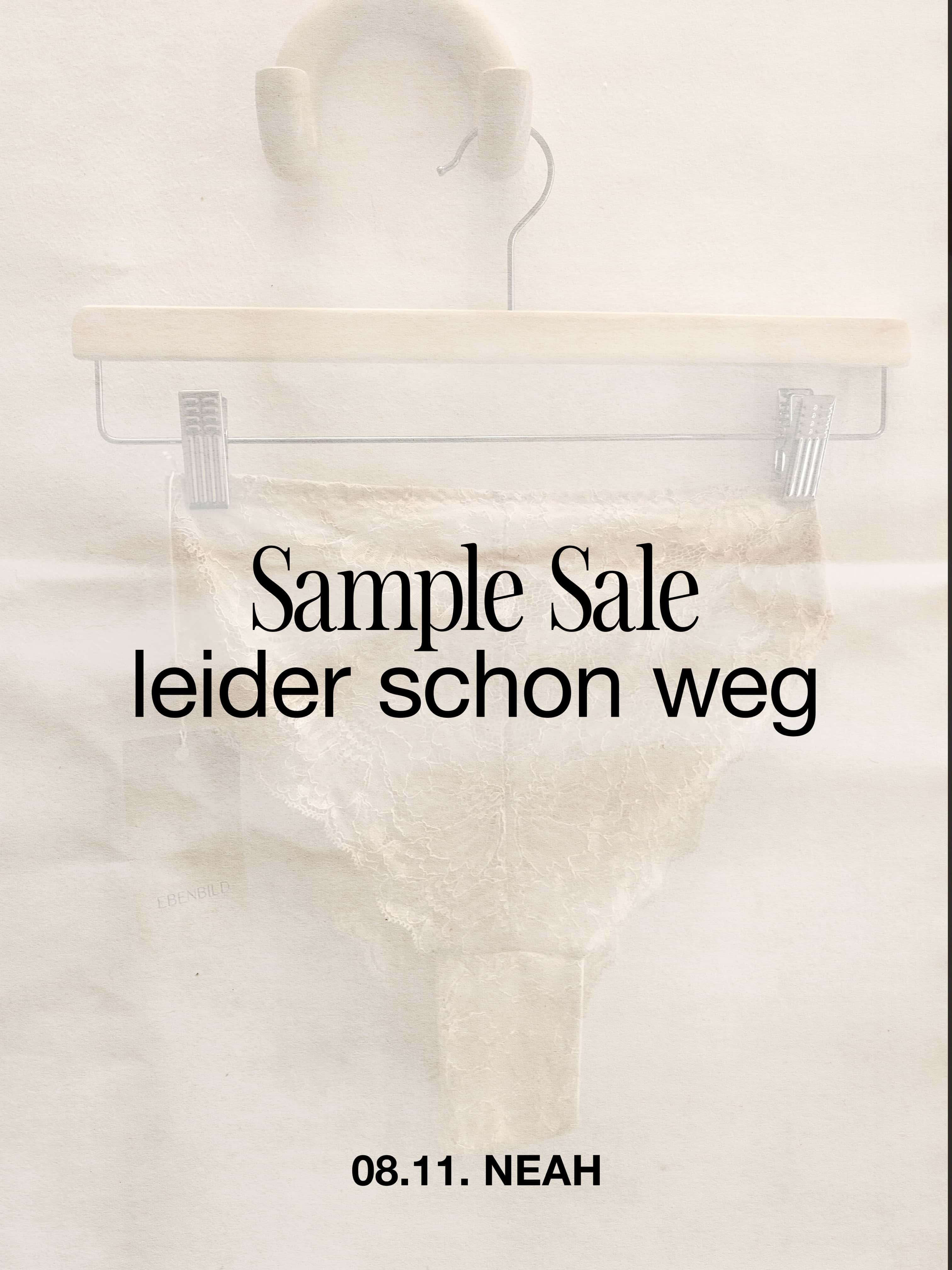 Sample Sale November