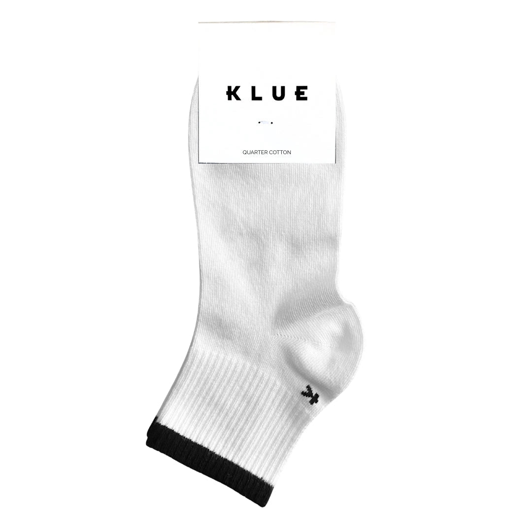 KLUE Kurze Tennissocken aus Bio Baumwolle