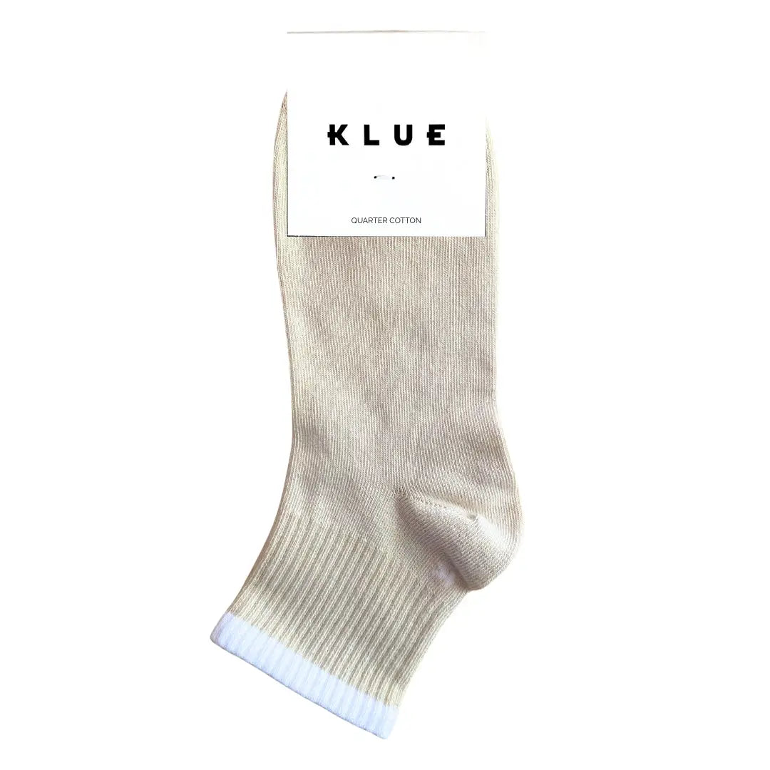 KLUE Kurze Tennissocken aus Bio Baumwolle