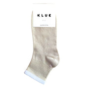 KLUE Kurze Tennissocken aus Bio Baumwolle
